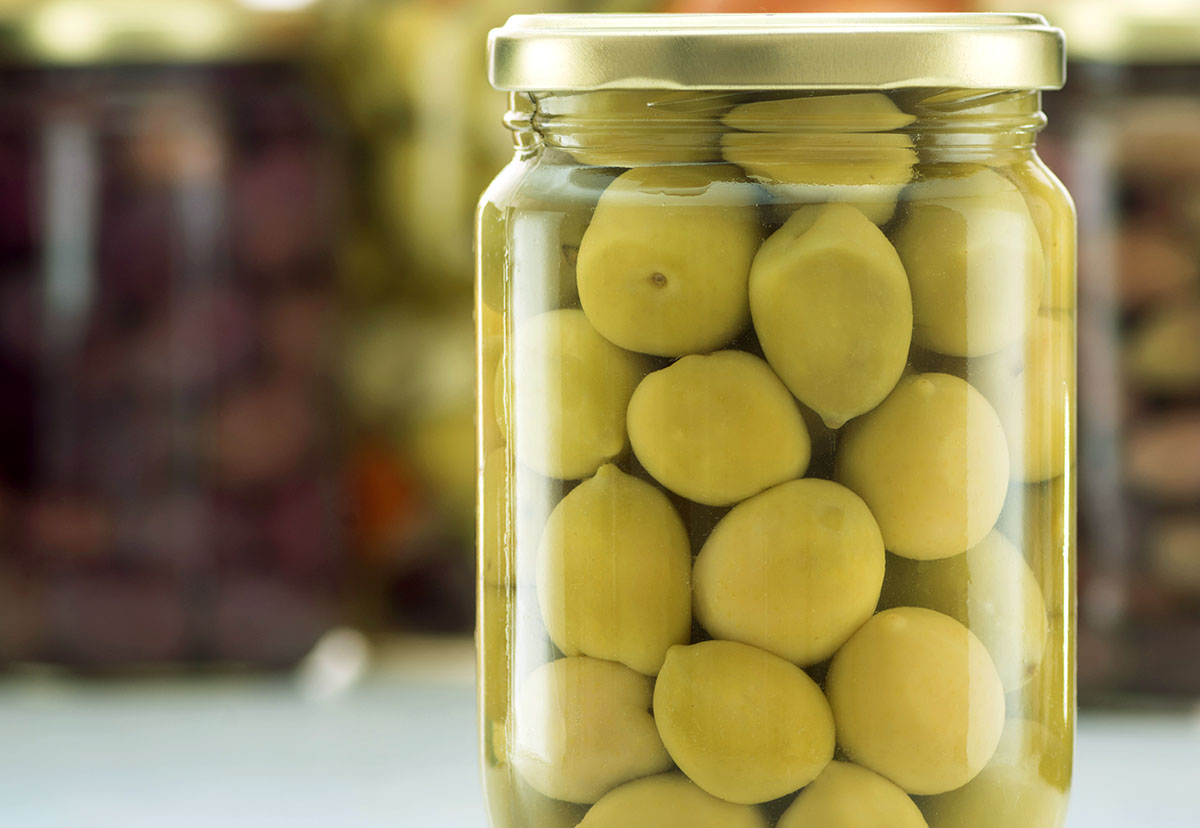 Endulzar aceitunas en salmuera