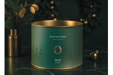 Artisanal Pistachio Panettone with Cream Included | Pasì