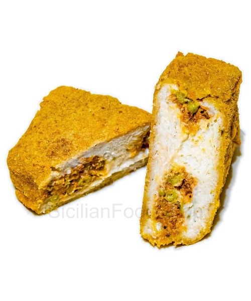 Quadrotto Ragù Mignon Fritto: Spitino Palermitano per HoReCa